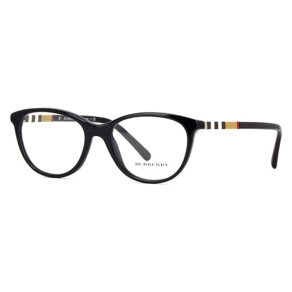New Authentic  BURBERRY Black Round B2205 3001 Glasses | As Seen On Davide Sancl - Picture 1 of 5